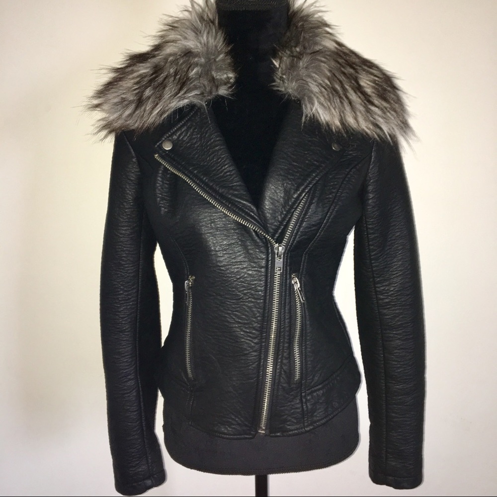 ‼️🎉Host Pick🎉‼️Nicole Miller Faux Leather Moto